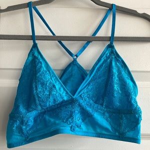 Layered with Lace Blue Bralette